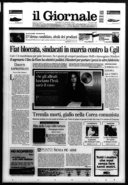 Il giornale : quotidiano del mattino